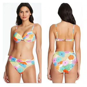 Bleu Rod Beattie Fresh Picks Underwire Swim Bikini Top and Bottom